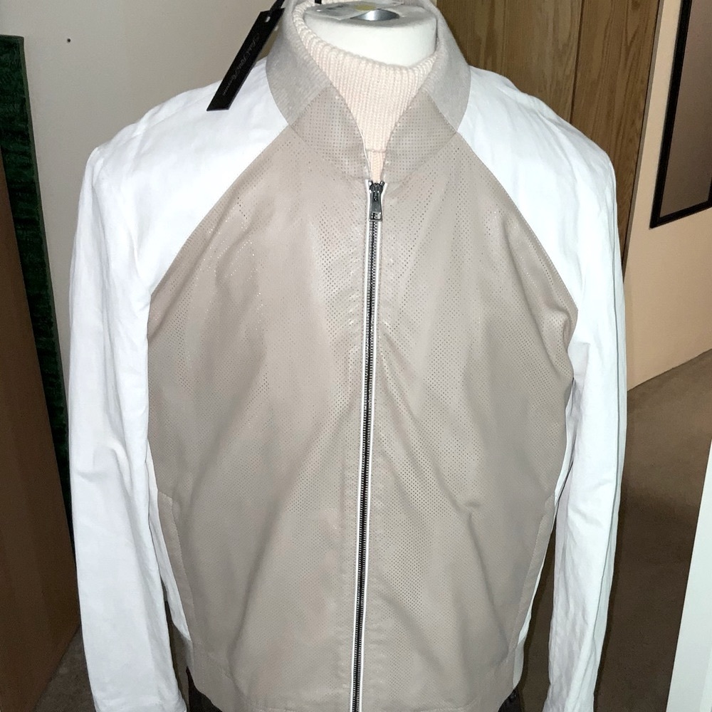 Sam's Fifth Avenue Men's leather jacket, Size XXL, NWT